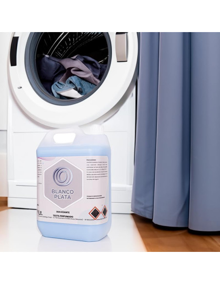 SUAVIZANTE TEXTIL PERFUME SUAVE BLANCOPLATA 5L
