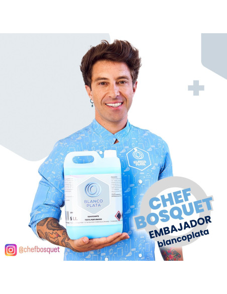 SUAVIZANTE TEXTIL PERFUME SUAVE BLANCOPLATA 5L