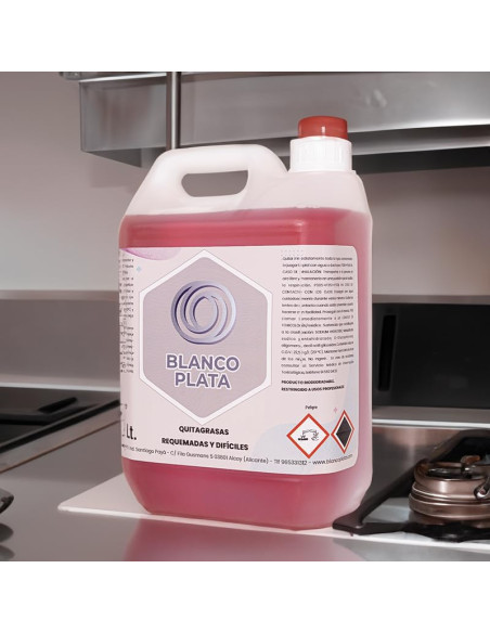 QUITAGRASAS REQUEMADAS Y DIFICILES BLANCOPLATA 5L