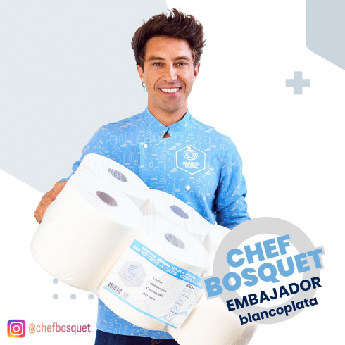 BOBINA MECHA HOJA-HOJA 1 CAPA 300M...