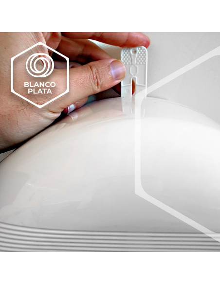 DISPENSADOR PAPEL WC EXTRACCIÓN CENTRAL BLANCOPLATA