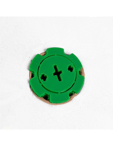 BOBINA AUTOCORTE 150M 2 CAPAS CAUTIVO BLANCOPLATA 6 UNIDADES