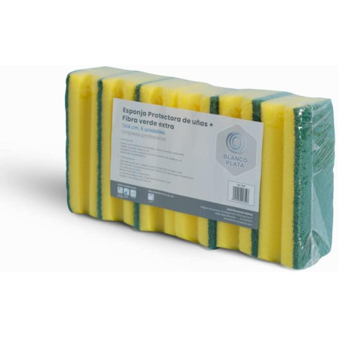 ESPONJA PROTECTORA UÑAS+FIBRA VERDE...