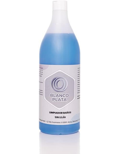 LIMPIADOR BAÑOS SIN LEJÍA 1L BLANCOPLATA