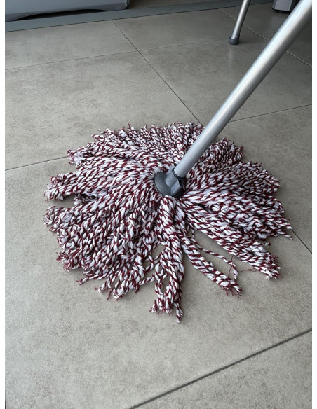 FREGONA MICROCOTTON FUCSIA BLANCOPLATA 180GR