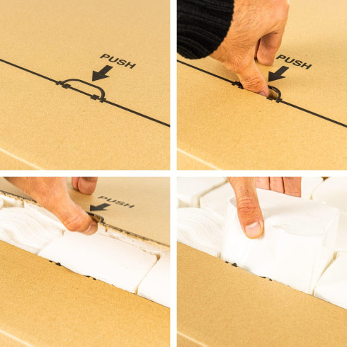 TOALLA V INTERFOLIADA 2 CAPAS PASTA...