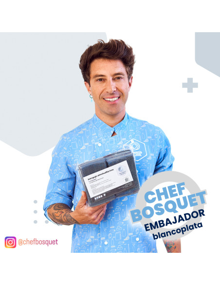 ESTROPAJO ALMOHADILLA INOX BLANCOPLATA 6 UNIDADES