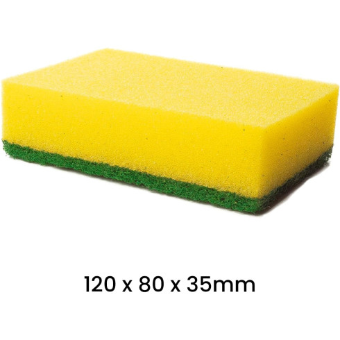 ESPONJA+FIBRA VERDE EXTRA BLANCOPLATA...