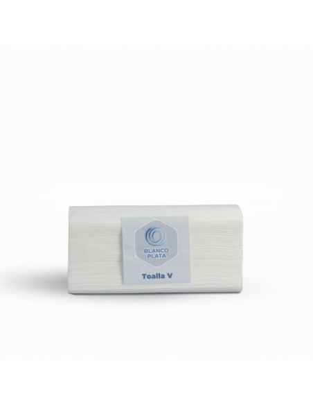 TOALLA ENGARZADA PLEGADA EN V SOLUBLE 2C 4000 UNIDADES