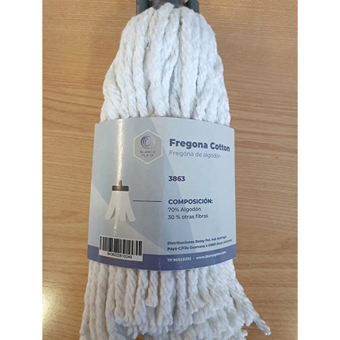 FREGONA COTTON 180GR BLANCOPLATA