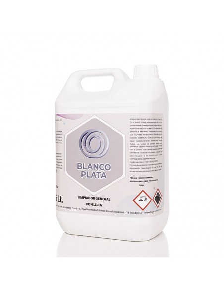 LIMPIADOR GENERAL CON LEJÍA BLANCOPLATA 5L