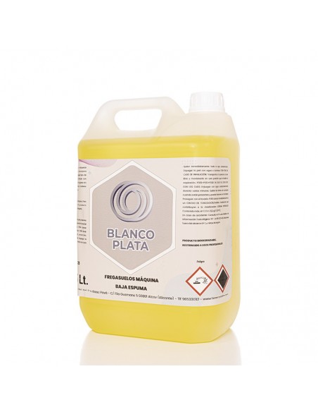 FREGASUELOS MÁQUINA BAJA ESPUMA BLANCOPLATA 5L