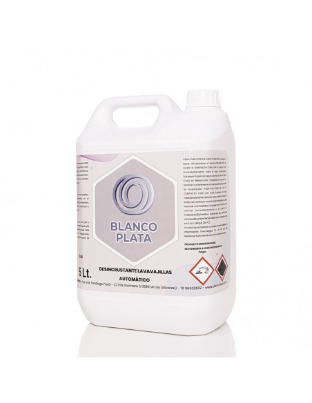 DESINCRUSTANTE LAVAVAJILLAS AUTOMÁTICO BLANCOPLATA 5L