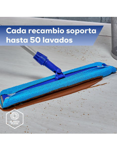 RECAMBIO WET MOP AZUL...