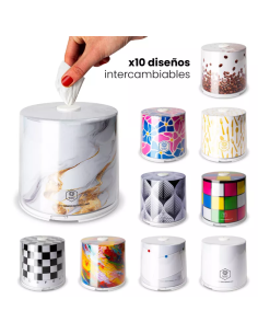 Caja para pañuelos y...