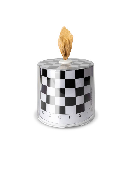 Caja para pañuelos y servilletas Blancoplata Softnap 10 diseños intercambiables incluye recambio con 400 servilletas ecológicas