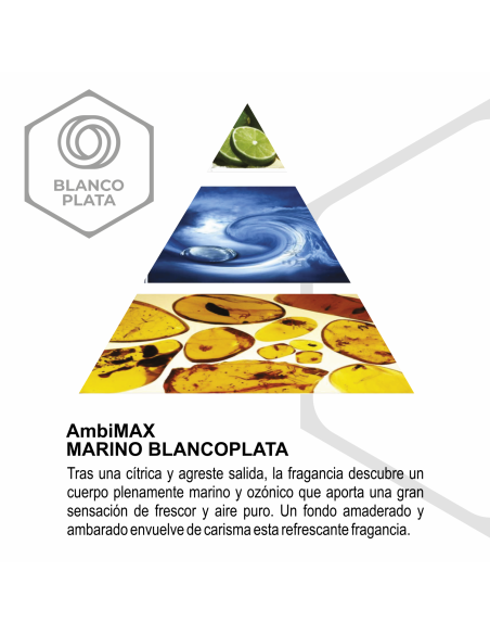 RECAMBIO AMBIMAX FRAGANCIA MARINO EXTREM 100ML 30 DÍAS DE DURACIÓN. FRESCOR Y NEUTRALIZADOR DE MALOS OLORES