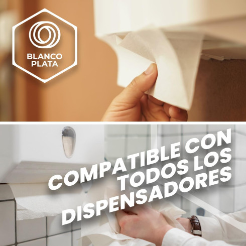 TOALLA V INTERFOLIADA 2 CAPAS PASTA...